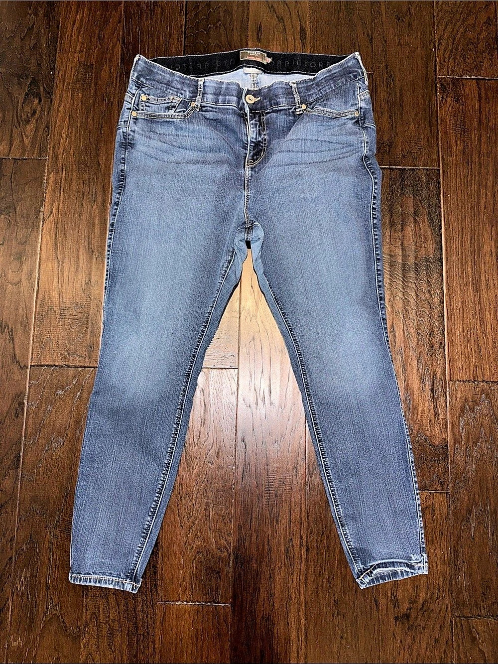TORRID Bombshell High-Rise Skinny Jean Jeans Blue Waist 20